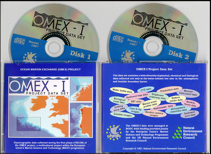 OMEX I Project Data Set CD-ROM