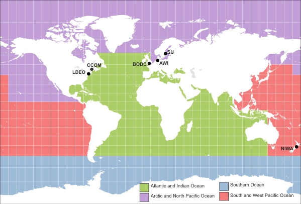 Map of Center Locations