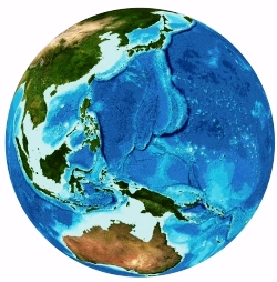 Bathymetry data from the GEBCO_2014 Grid Bathymetry data from the GEBCO_2014 Grid