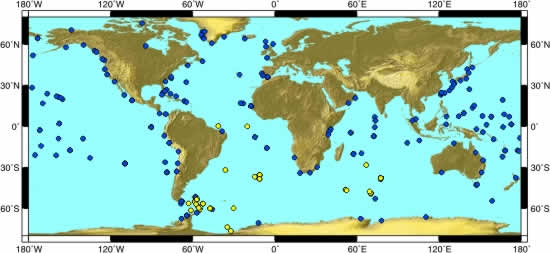 International sea level sites