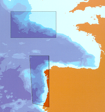 Map of the European Continental Margin