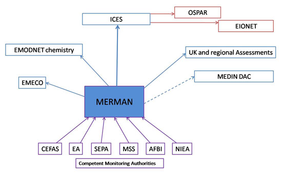 Click to view as PDF document Flow diagram showing the flow of MERMAN's data