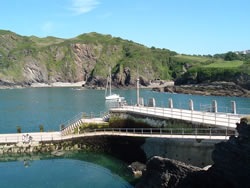 Ilfracombe on the North Devon coast. One of the UK Tide Gauge Network sites.