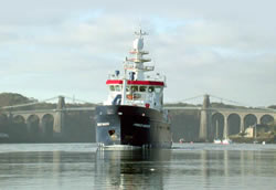 The RV Prince Madog. One of many in the UK's fleet of research vessels