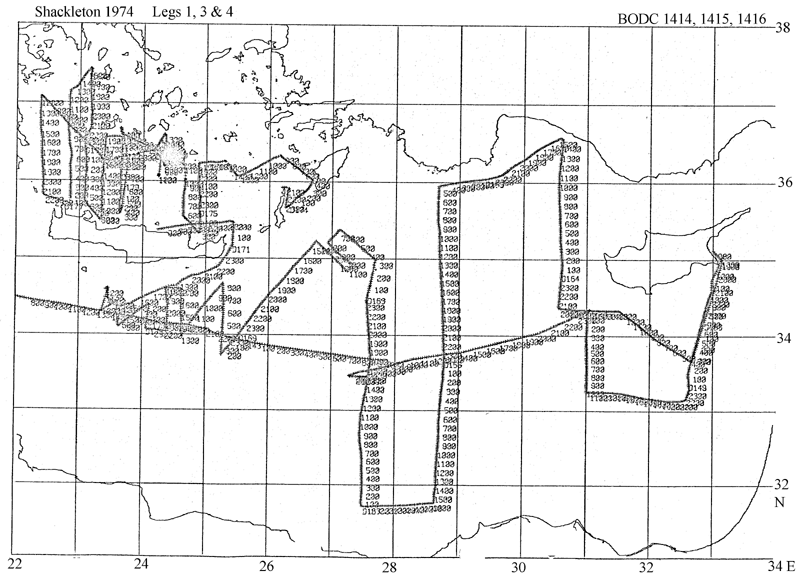 RRS Shackleton S1/74 Legs 3,4