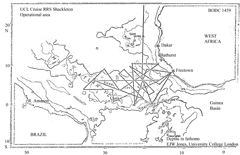 RRS Shackleton S4/74 5/74 6/74