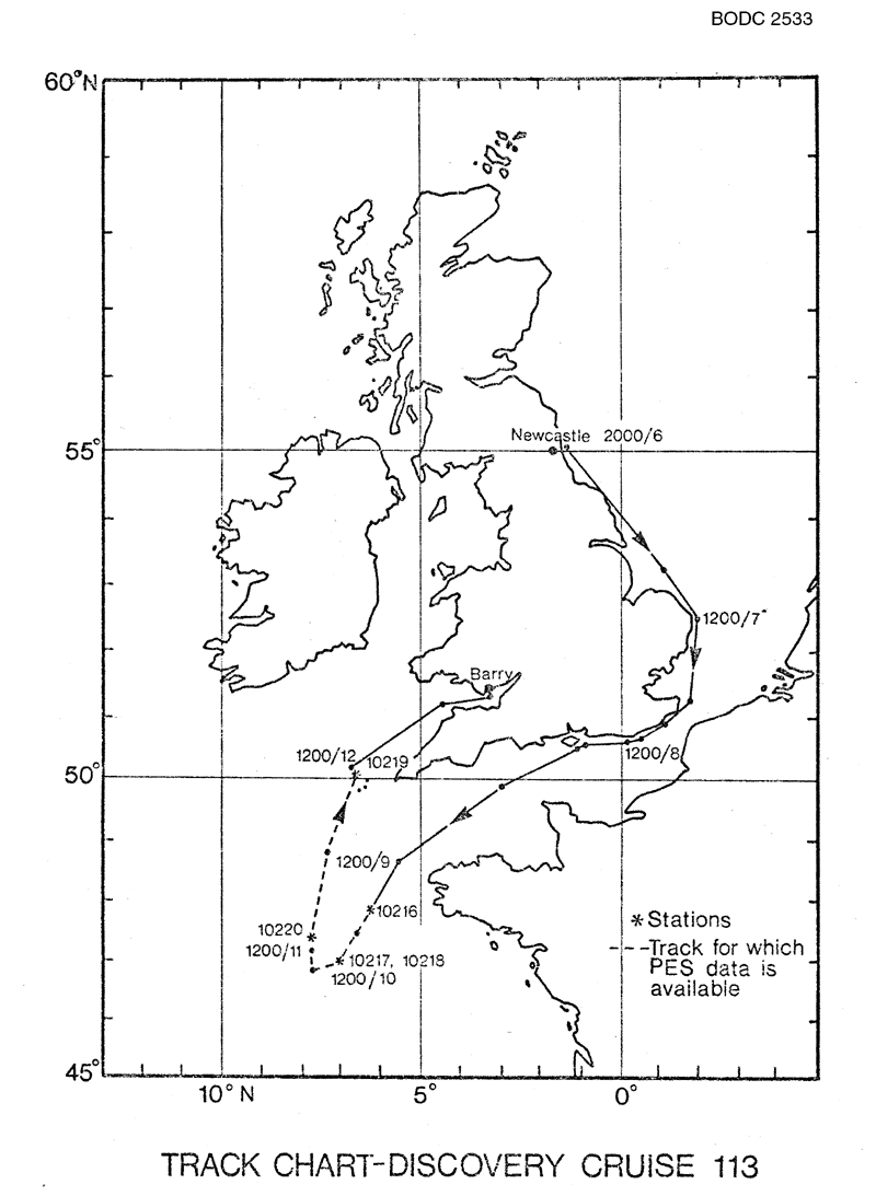 RRS Discovery D113