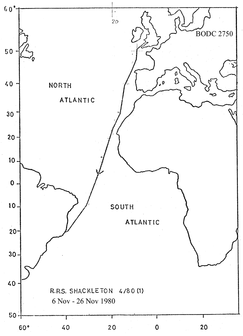 RRS Shackleton S4/80 Leg 1