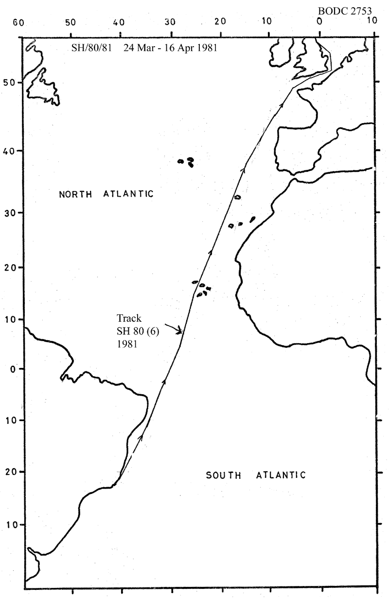 RRS Shackleton S4/80 Leg 6