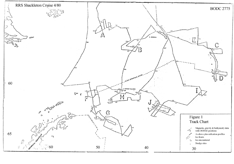 RRS Shackleton S4/80 Legs 2-5 ((1981))
