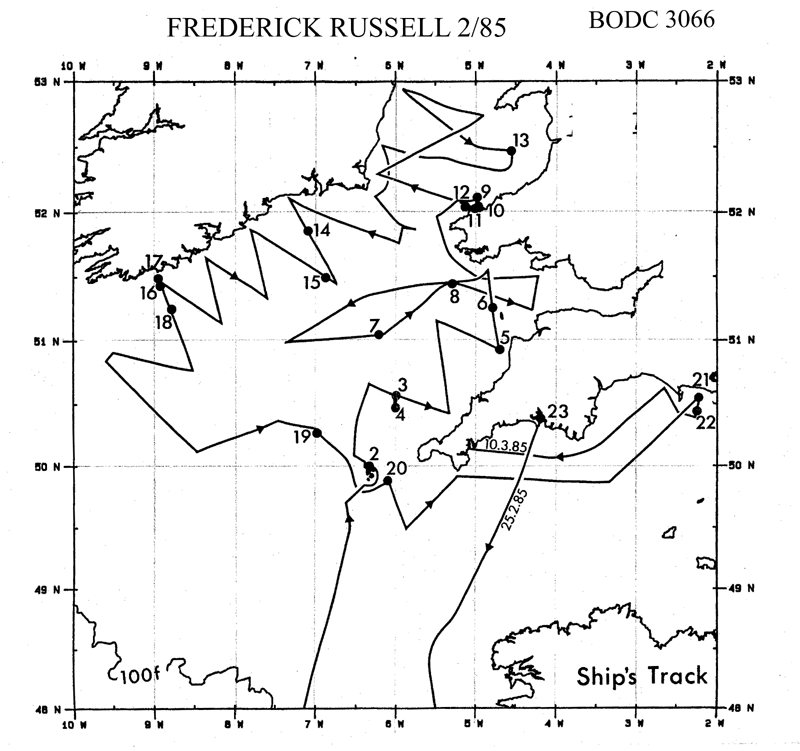 RRS Frederick Russell FR2/85