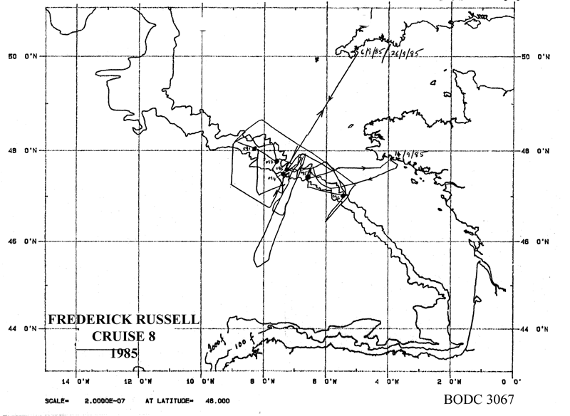 RRS Frederick Russell FR8/85