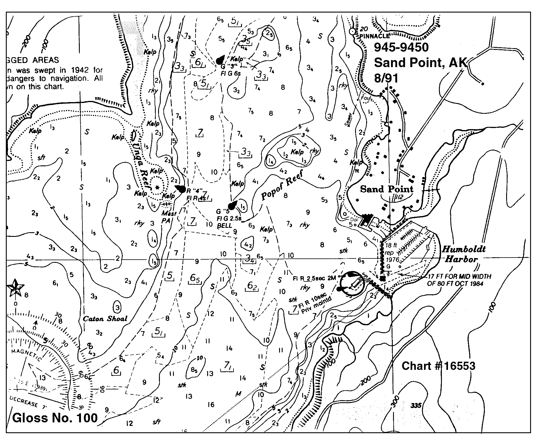 Location map for Sand Point, AK, U.S.A.