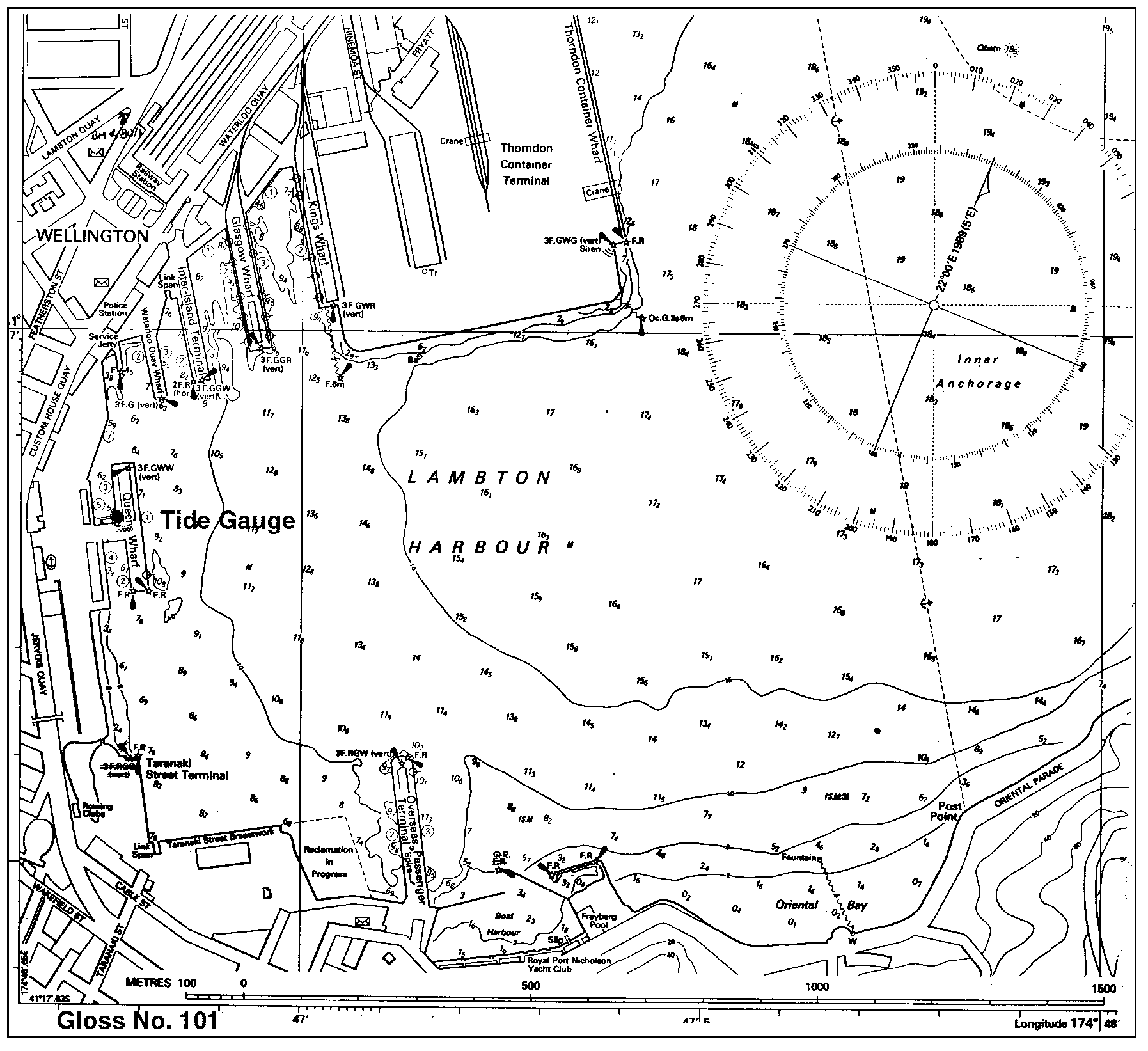 Location map for Wellington, New Zealand