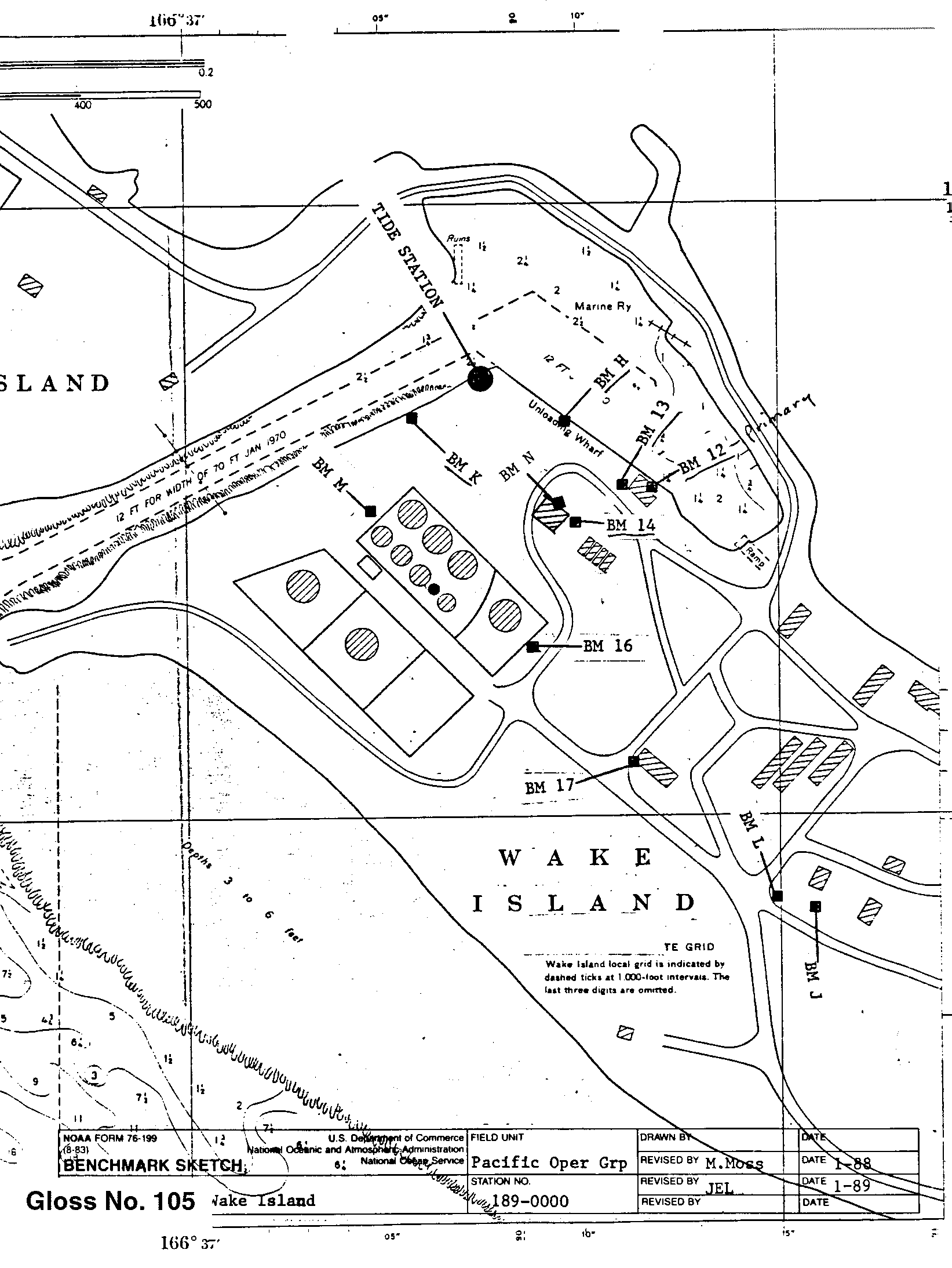 Location map for glno105