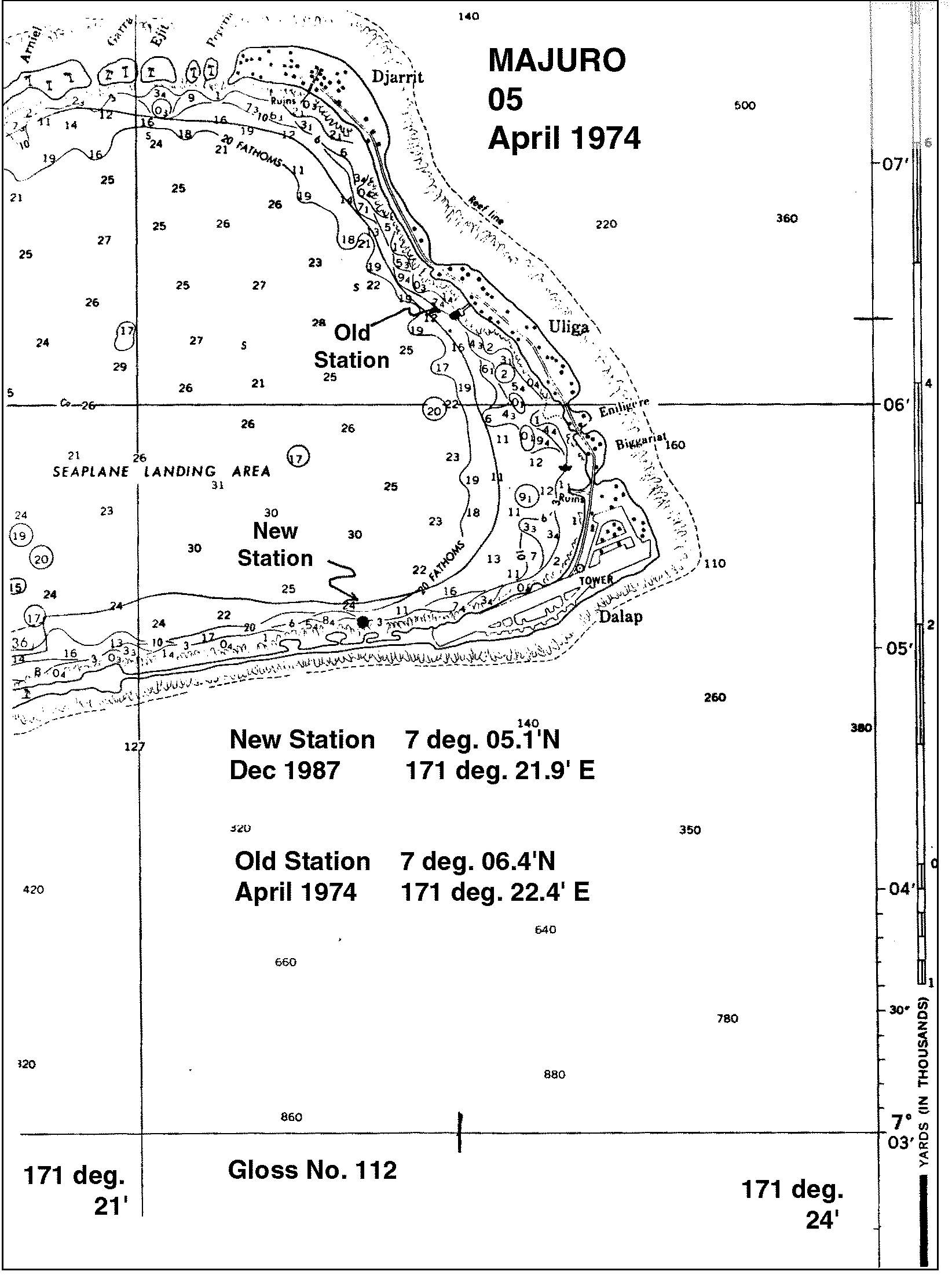 Location map for Majuro, Marshall Is.