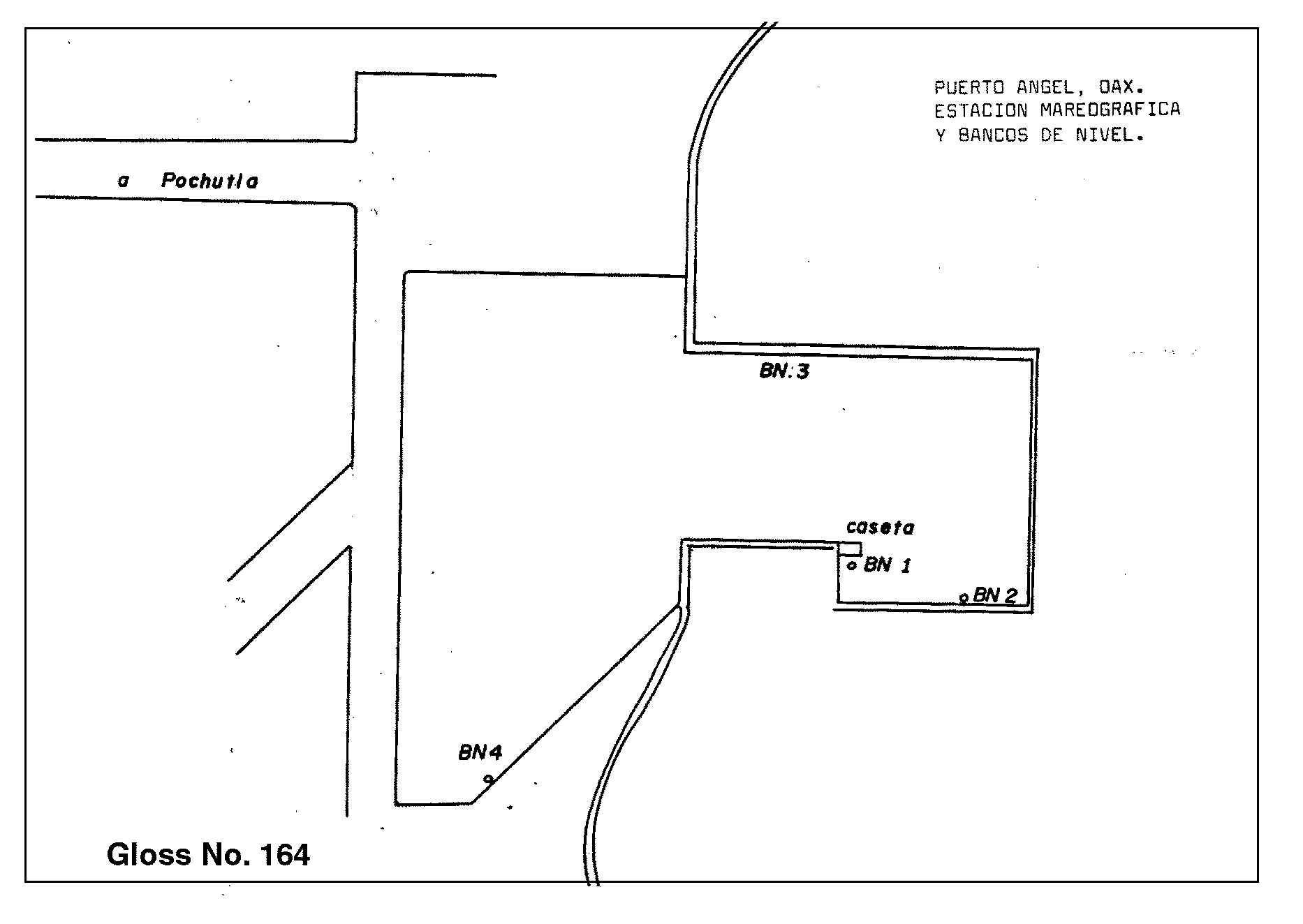 Location map for Puerto Angel, Mexico