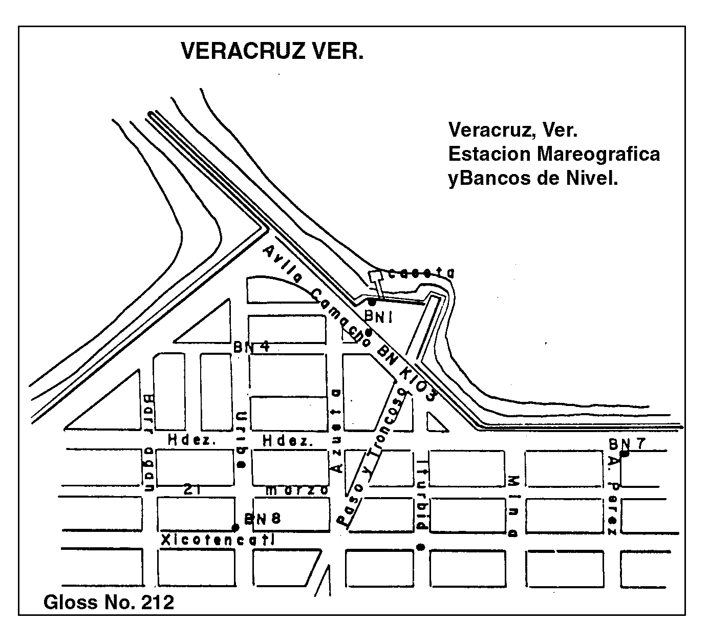 Location map for Veracruz, Ver., Mexico