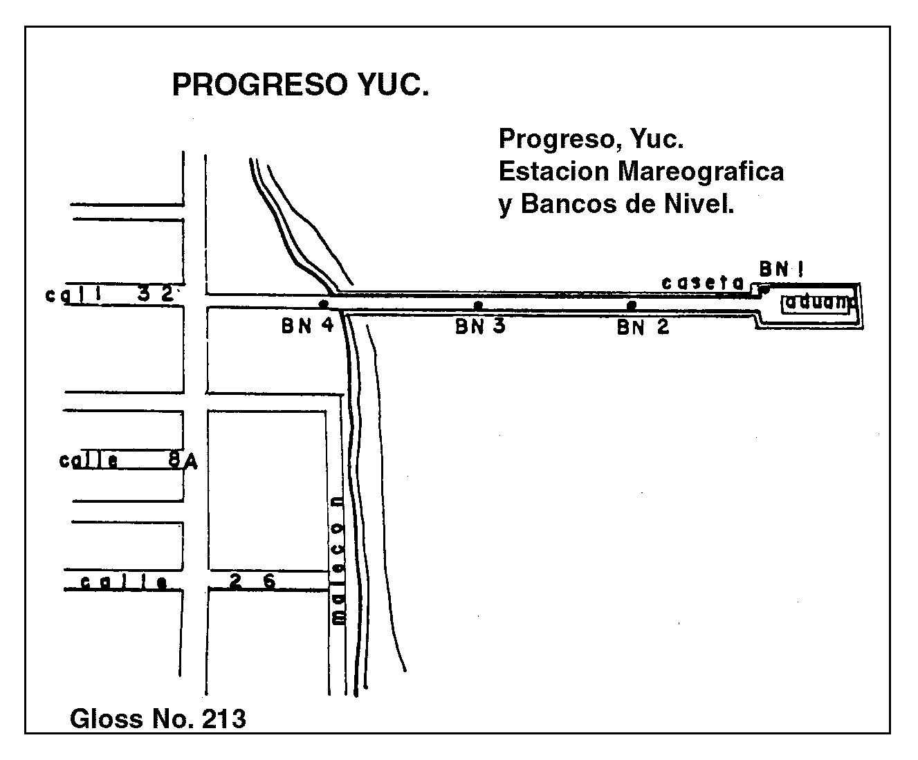 Location map for Progreso, Yuc., Mexico