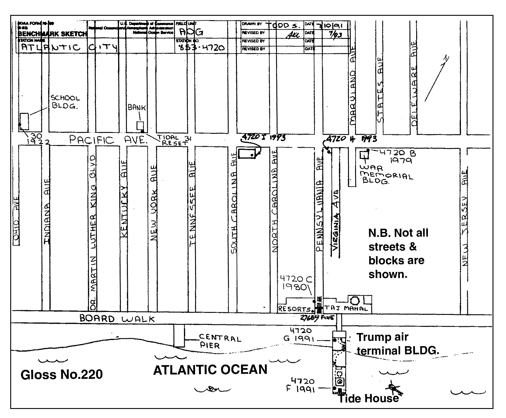 Location map for Atlantic City, NJ, U.S.A.