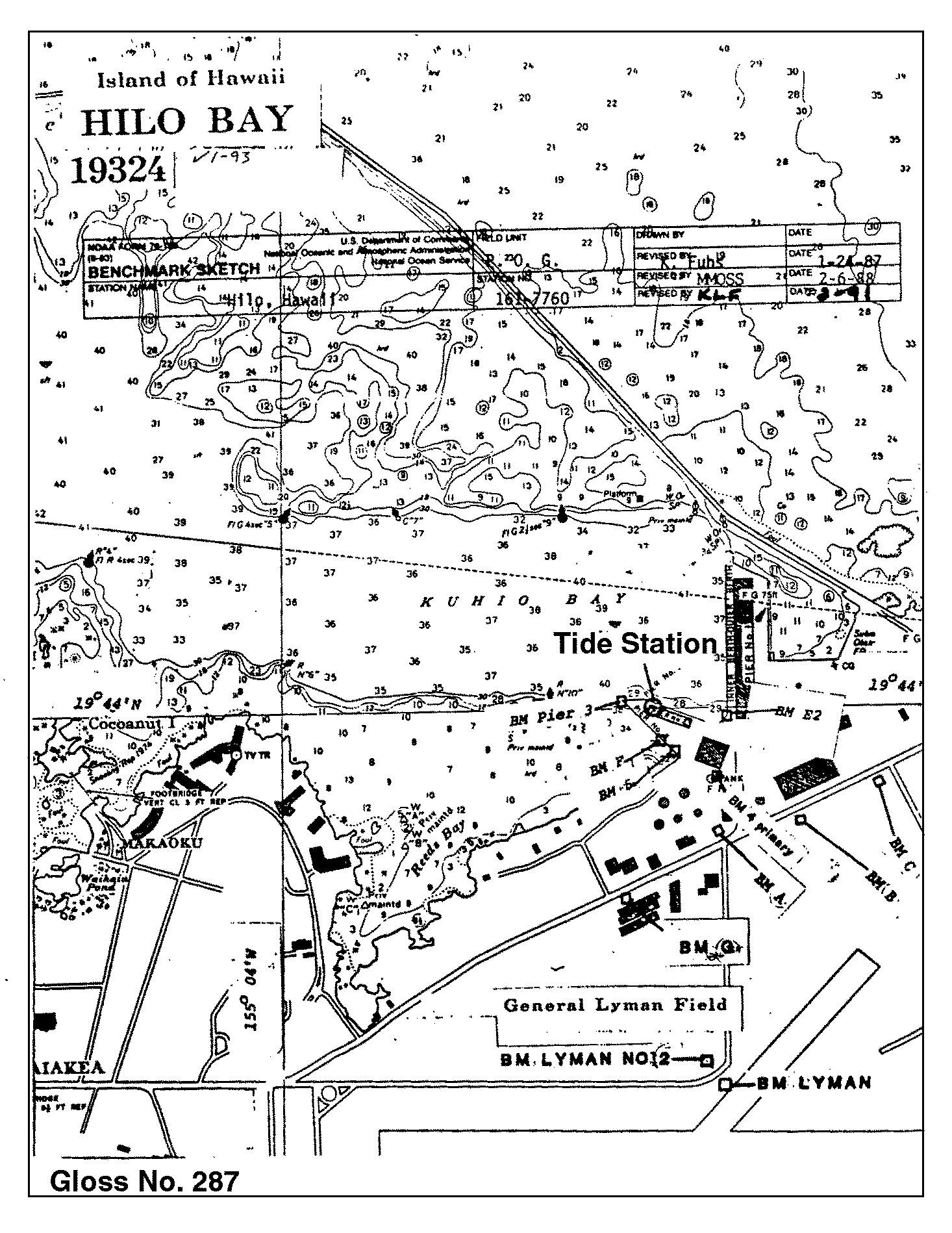 Location map for Hilo, Hawaiian Is., U.S.A.