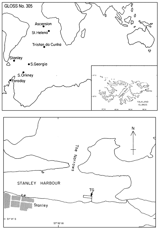 Location map for glno305