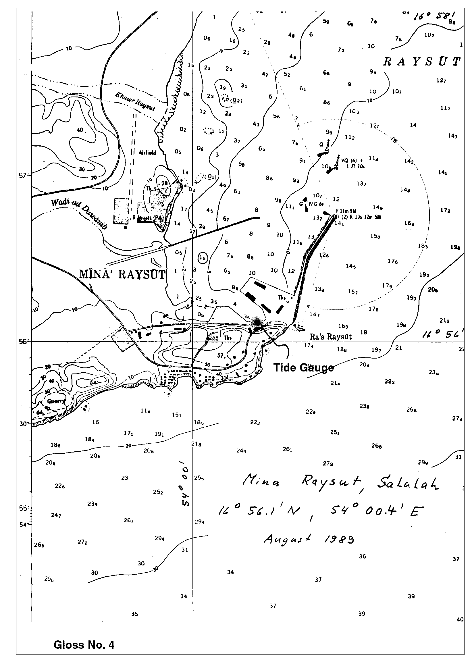 Location map for Salalah, Oman