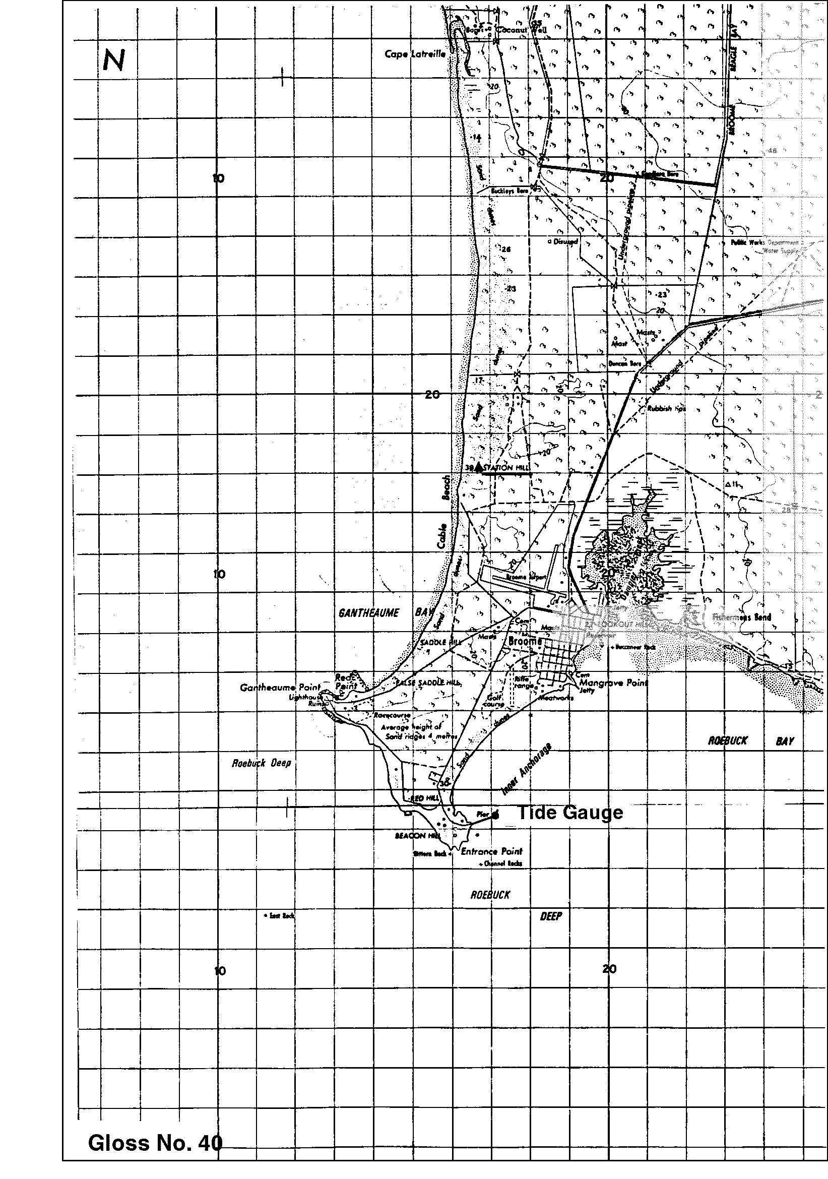 Location map for glno40c