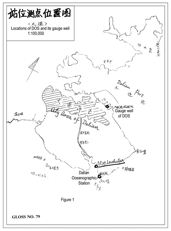 Location map for Laohutan (Dalian), China, People's Rep.