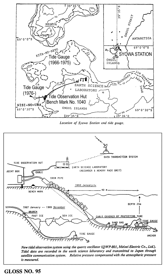 Location map for Syowa, Japan