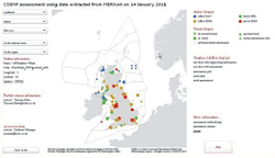 Assessments of the most recently extracted contaminant data in MERMAN