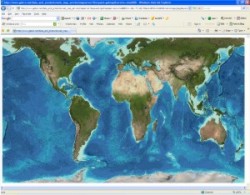 Viewing the GEBCO WMS through a web browser